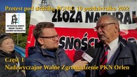 W czyje ręce polskie złoża? - protest pod siedzibą PGNiG - B Gizdoń, E Paradzińska, K Tytko, K Plewa