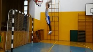 Hadzbe Dunk session.  5. 10 178cm Getting close to 50inch vertical.