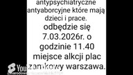 zapraszamy na akcje za kobietami antypsychiatrycznymi antyaborcjonistycznymi które mają dzieci i pra