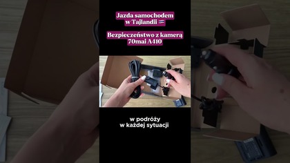 Jak bezpiecznie jeździć po Tajlandii?  Testuję drogi na Phuket i kamerę 70mai A410!