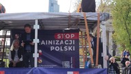 Krzysztof Lech Łuksza z wrealu24 na marszu #stopukrainizacjipolski