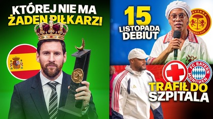 MESSI OTRZYMAŁ WYJĄTKOWĄ NAGRODĘ Ronaldinho ZAGRA PO 11 LATACH! Kompany ZASŁABŁ na treningu