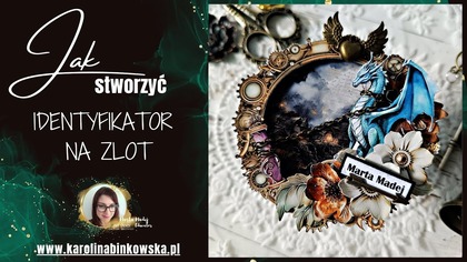 Identyfikator na Zlot  Darmowy Warsztat z Martą Madej