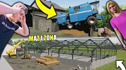 REAKCJA NA MÓJ NOWY KOMBAJN ZOSTAŁEM WYŚMIANY ...  SKĄD ONA MA TYLE KASYMĄŻ I ŻONA116