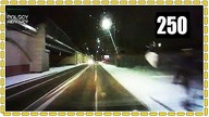 Gówniarze rzucali bryłami zamarzniętego śniegu w jadące auta #Film Widza #250
