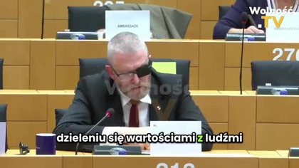 RAUN ROZPĘTAŁ PIEKŁO PRZEWODNICZĄCEMU W PARLAMENCIE EUROPEJSKIM! OMAL NIE WYSZEDŁ Z SIEBIE!