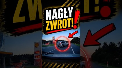 Suzuki wjechało prosto pod auto  Sekunda i doszło do kolizji #shorts #dashcam #viral