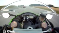 kawasaki 300 km/h and small surprise audi a8 RS much more faster