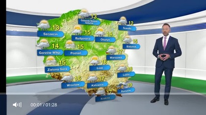 Prognoza pogody na TVN Meteo (04. 05. 2025)