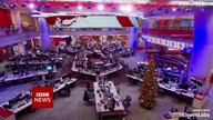 BBC One - Zakończenie BBC News at Ten (31. 12. 2021) - test ElevenLabs AI Dubbing