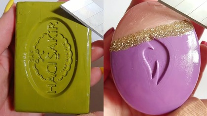 Soap Carving ASMR Relaxing Sounds no talking Satisfying ASMR Video