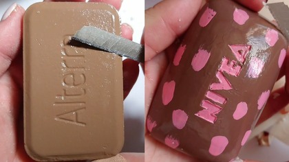 Soap Carving ASMR Relaxing Sounds no talking Satisfying ASMR Video