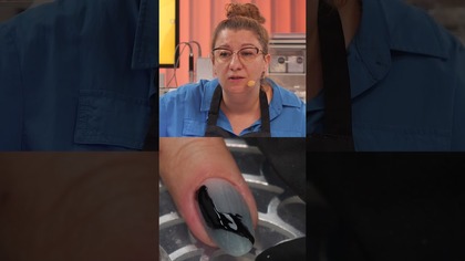 Na początku nie polubiłam się z tym pędzelkiem, ALE...