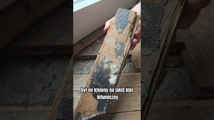 Drewniany parkiet.  Zostawić czy usunąć? #codziśrobimy #podłoga #remontmieszkania #remont #parkiet