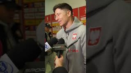 Robert Lewandowski o dopingu na meczu Polska -Litwa