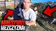 MĘŻCZYZNA BIJE KOBIETĘ! - GŁUPI, AGRESYWNI I SZALENI LUDZIE VS MOTOCYKLIŚCI!