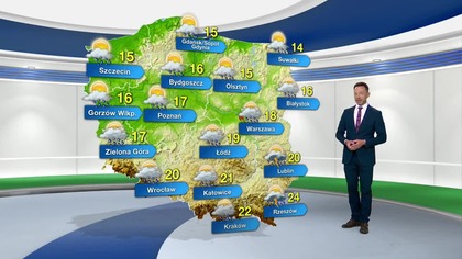 Prognoza pogody na TVN Meteo (14. 04. 2024)