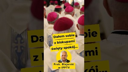 Prok.  Blajerski: Dałem sobie z biskupami święty spokój.  #kosciol #jasnagóra #biskup