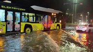 Przez Gorzów przeszła burza.  Ulice pod wodą
