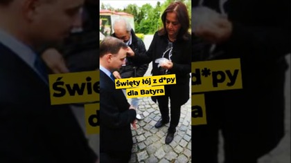 Święty łój z d*py dla Batyra #Nawrocki #Batyr #Duda #namaszczenie #PiS #polityka