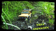 TRX-4 Defender D110  Wood Rock Crawling Off-road Bash #3 ( 3s LiPo )  RC Scale Car 1/10 