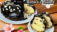 BABKA Z BIAŁEK sprytny i smaczny pomysł na wykorzystanie niepotrzebnych białek.  Idealna na Wielkanoc