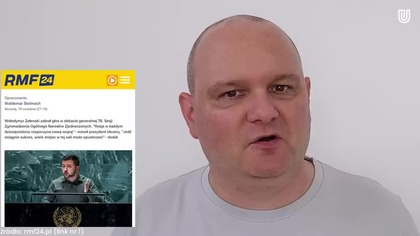 Zełenski na forum ONZ uderza w Polskę.  Twierdzi, że bierzemy udział w grze Rosjan!