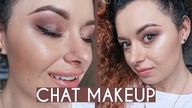 CHAT MAKEUP  Afera z DevaCurl, przesyt kosmetyków {Glam-Shop Brązowy Cukier} | Curly Madeleine