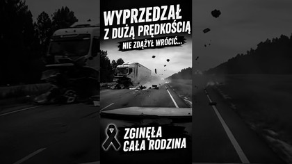 Jedna decyzja, nieodwracalne skutki.  #BMW #wypadek #bezpieczeństwo