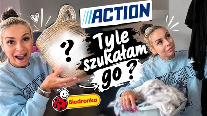 OD TYGODNI TEGO SZUKAM W BIEDRONCE! CZARNE W BIAŁYM - ACTION