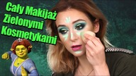 Cały Makijaz Tylko Zielonymi Kosmetykami WyzwanieCały Makijaż Na Zielono