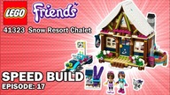 LEGO Friends 41323 Snow Resort Chalet - Speed Build #17