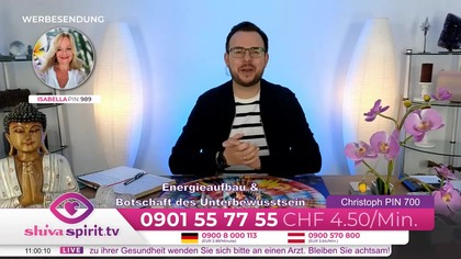 Shivaspirit. tv - Początek transmisji horoskopu na żywo (19. 10. 2025) - test ElevenLabs AI Dubbing