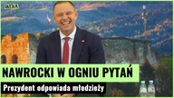 Karol Nawrocki odpowiada na pytania uczniów.  Boks, Lechia Gdańsk i dziecięce marzenia | Gazeta.pl
