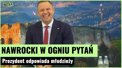 Karol Nawrocki odpowiada na pytania uczniów.  Boks, Lechia Gdańsk i dziecięce marzenia | Gazeta.pl