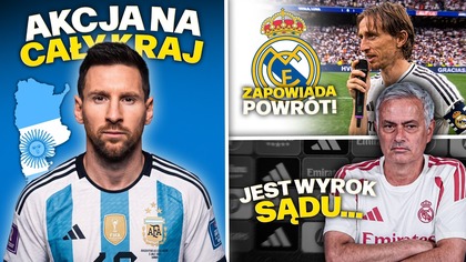 tak ARGENTYNA pożegna Leo Messiego Mourinho BRONI PIJANEGO piłkarza Realu Madryt! Modrić WRÓCI?