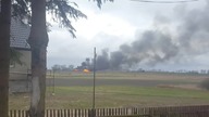 Składowisko w ogniu.  W akcji kilkudziesięciu strażaków