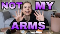 NOT MY ARMS CHALLENGE - makeup