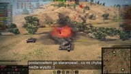 WoT M46 Patton taranem w Mausa, M46 Patton ramming Maus, Kamikaze