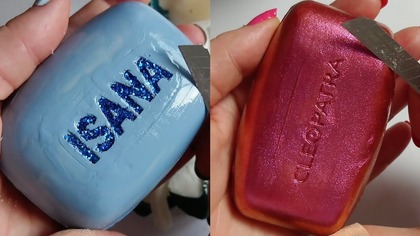 Soap Carving ASMR Relaxing Sounds no talking Satisfying ASMR Video #soapcarving #soapcuttingvideo