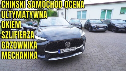 Chiński SUV z LPG  MG HS 2024 pod lupą ekipy Top Gear Podlasie! 

W dzisiejszym odcinku bierzemy na warsztat nowego MG HS z 2024 roku  chińskiego SUV-a z silnikiem 1.5 turbo i instalacją gazową!
Paweł  nasz niezawodny gazownik  opowiada, dlaczego zagazował ten egzemplarz, a my sprawdzamy, co ten samochód ma do zaoferowania. Od automatycznej klapy bagażnika, przez hydraulikę siłową, aż po czarne osiemnastki  będzie ciekawie.

 Z filmu dowiesz się:

Co to za marka MG i skąd się wzięła?

Czy warto montować LPG w nowoczesnych autach?

Jak wygląda jakość chińskiego SUV-a od środka i na zewnątrz?

Czy Top Gear Podlasie da mu zielone światło? 

Jeśli interesują Cię nietypowe auta, nowinki z rynku motoryzacyjnego i konkretne opinie z warsztatu  subskrybuj nasz kanał i wbijaj co tydzień na nowy odcinek!

 Zostaw komentarz: Co sądzisz o chińskich autach w Polsce?

#MGHS #TopGearPodlasie #LPG #Gazownik #ChińskieAuta #Motoryzacja #VlogMotoryzacyjny #MG2024


Warsztat Profesora:
 Mechanika pojazdowa: 510 659 656
 Chiptuning: 697 401 041
 Znajdziesz nas tutaj: https://g.co/kgs/EUM8LoQ

Ogłoszenia Profesora - Graty i Gruzy na SELL
https://sprzedajemy.pl/oferty-uzytkownika-2200432
Sklep Profesora z gadżetami i pamiątkami:
 ProfesorChris.pl
Oferty na allegro:
https://allegrolokalnie.pl/uzytkownik/Farmerjoe

Wsparcie działalności Profesora:
 Patronite: https://patronite.pl/Profesorchris
 Numer konta: 09 2490 0005 0000 4000 3938 8281
 Paypal: https://paypal.me/ProfesorChris

Program do obsługi warsztatu, który polecam:
 Warsztat24.com: https://warsztat24.com/
 Kod rabatowy: profesorkris

Social Media:
 Instagram: https://www.instagram.com/profesor_chris