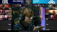Evil Geniuses vs Cloud9 |EN| - LCS Spring Split 2020 W4D3