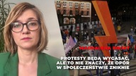 Biejat: Te protesty nie są dla opozycji.  One są dla kobiet