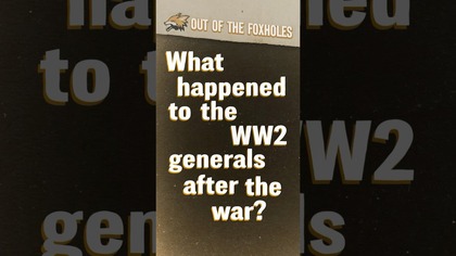 They led millions into battle, but what happened to WW2 generals after the war ended? This Short looks at the postwar lives of the men who commanded armies during the deadliest conflict in history.
#WW2 #WW2Generals #Postwar #MilitaryHistory #W2W #HistoryShorts #YouTubeShorts

Join us on Patreon: https://www.patreon.com/TimeGhostHistory
Or join the TimeGhost Army directly at: https://timeghost.tv/signup/

Check out our TimeGhost History YouTube channel: https://www.youtube.com/c/timeghost
Between 2 Wars: https://www.youtube.com/playlist?listPLrG5J-K5AYAU1R-HeWSfY2D1jy_sEssNG

Follow WW2 Day by Day on Instagram: @ww2_day_by_day
Follow TimeGhost History on Instagram: @timeghosthistory 
Like us on Facebook: https://www.facebook.com/TimeGhostHistory/

Source literature list: https://bit.ly/SourcesWW2

Archive footage: Screenocean/Reuters - https://www.screenocean.com

A TimeGhost chronological documentary produced by OnLion Entertainment GmbH.

#timeghost #timeghost #history #historical #history #worldwartwohistory  #worldwartwo #ww2 #ww2history #historymatters #maps #cartography #camo