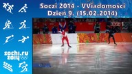 Złoty Kamil Stoch! Złoty Zbigniew Bródka! (15. 02. 2014)