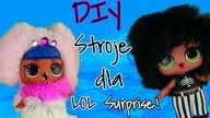 LOL Surprise  Bal przebierańców Włochaty Strój  Metamorfoza  Malinka DIY