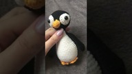 Pingwin na szydełku #diy #crochet #handmade #pingwin #penguins #shorts #shortsvideo #short