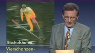 PŚ/TCS Bischofshofen 06. 01. 1995 - relacja z zawodów (j.  niemiecki/polskie napisy)