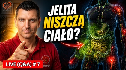 LIVE #7: Czujesz Się Chory Mimo Dobrego Zdrowia? Problem Leży w Jelitach.  Aleksander Haretski.