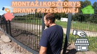 Montaż bramy przesuwnej.  Koszt ogrodzenia frontowego i bramy